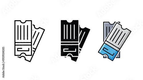 USB flash drive icons set flat design vector illustration - Flat Design Icon. line icon set - Icon vector - Blue icon vector. Clipart. Icon collection - Line and glyph solid icon and logo template