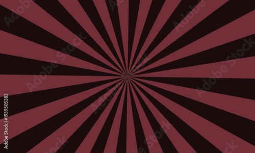 Deep Maroon Sunburst Radial Pattern with Intense Rays for Powerful Visual Statements