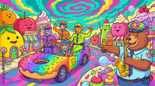 graffiti on the wall