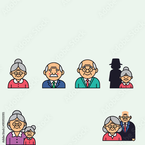 Cartoon Family Generations