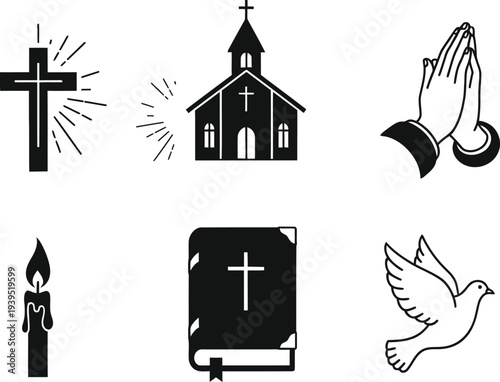 Christianity symbols and objects