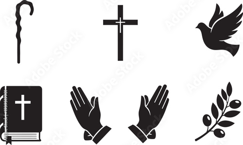 Christianity symbols and objects