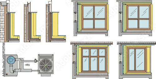 H r v integrated window ventilation system details