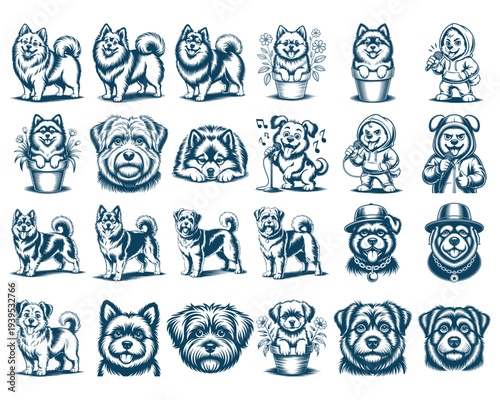Chow Chow SVG Bundle
