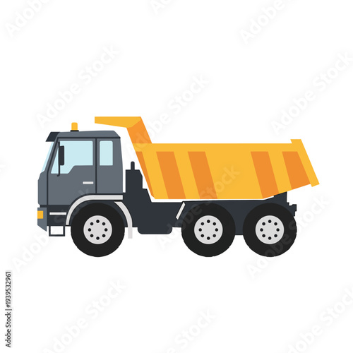 Yellow Dump Truck