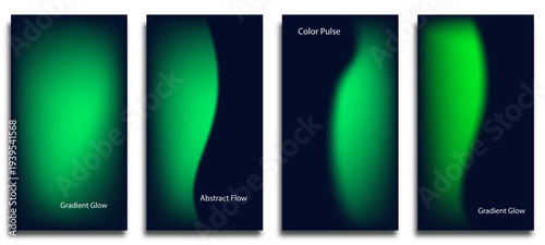 modern gradient poster background evictor illustration collection - trendy abstract creative actor background with orange pink, blue green colors.