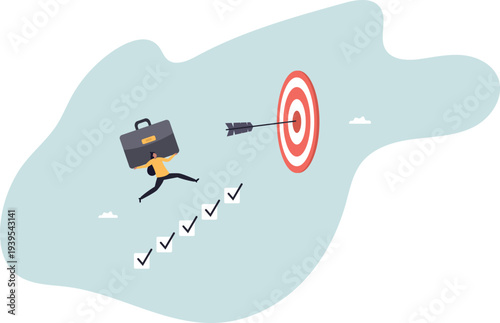 Personal development plan for career success, build specialist skill or competence to motivate and achieve business target.human life and situation.