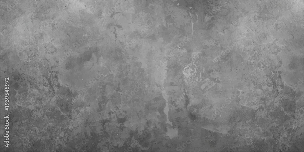 Obraz premium A dark and textured grunge concrete wall background featuring a rough black and white cement surface with an old vintage pattern.