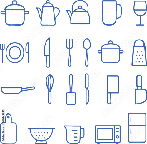 kitchen equipment set