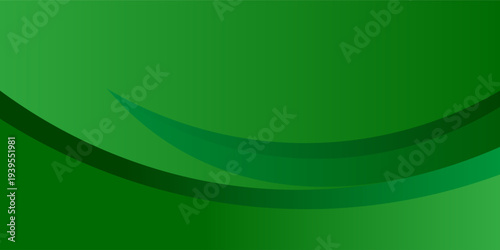 Layered green hills vector background with wavy lines and golden edges, ideal for eco designs, landscapes, farming, or environmental and nature concepts