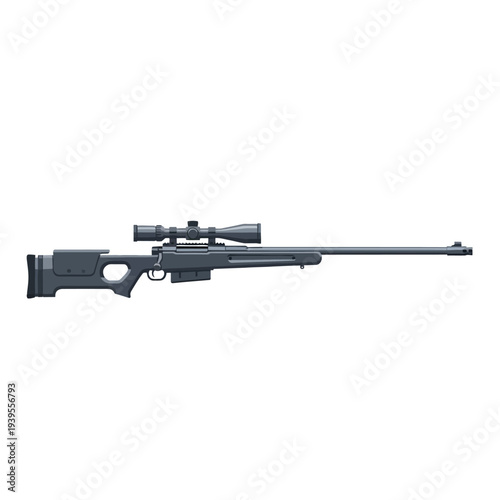 Sniper Rifle with Scope