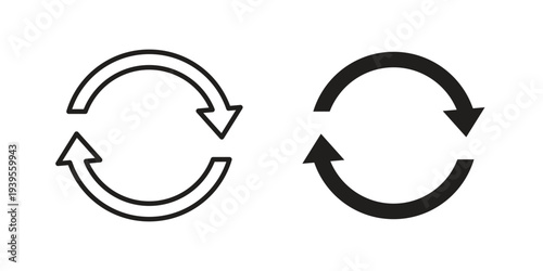 Recycle icon collection with multiple styles. EPS10