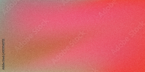 Red orange pink coral peach white abstract background. Noise grain mesh spray. Color gradient. Spot blot oval circle. Fluid water explosion splash. Design.