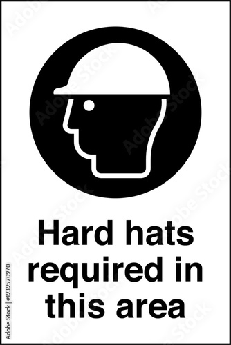 Safety Sign Safety Helmet Har...