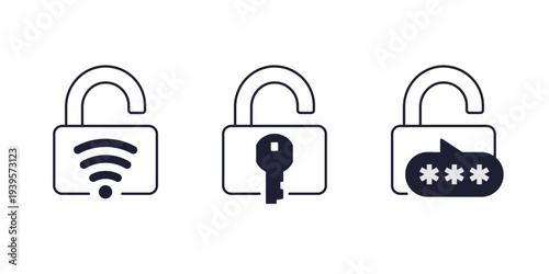 smart lock icons for apps