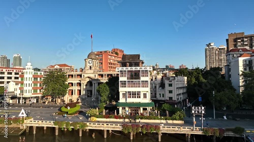 Wallpaper Mural Guangzhou Binjiang Historic Waterfront with Colonial Architecture and River Promenade Torontodigital.ca