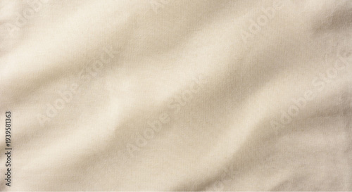 Soft beige linen fabric texture background