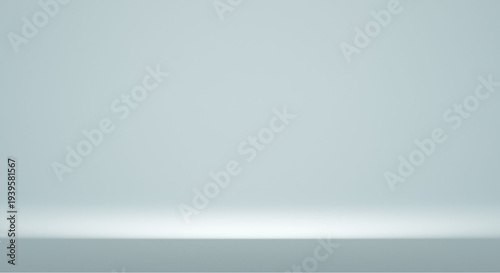 Soft gray background with subtle gradient lighting effect
