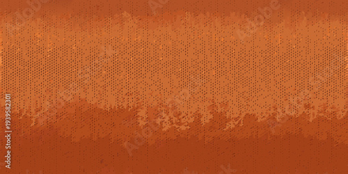 Abstract orange textured background with a gradient and speckled pattern