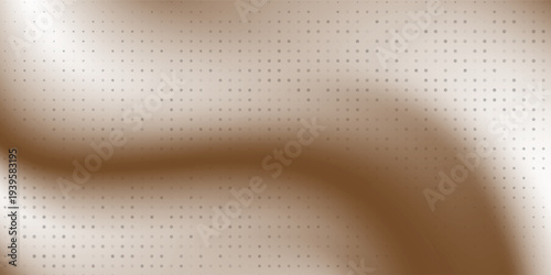 Background halftone pattern emerges against a light gray backdrop, showcasing a contemporary dot matrix designretro trendy wall