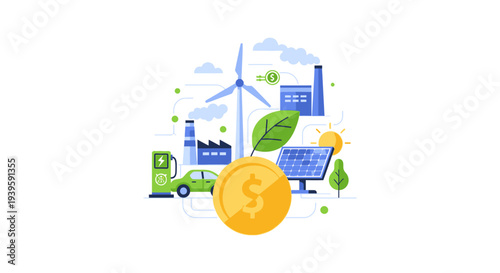 Sustainable Green Economy: Investment in Renewable Energy, Electric Vehicles & Eco-friendly Industry for a Better Future