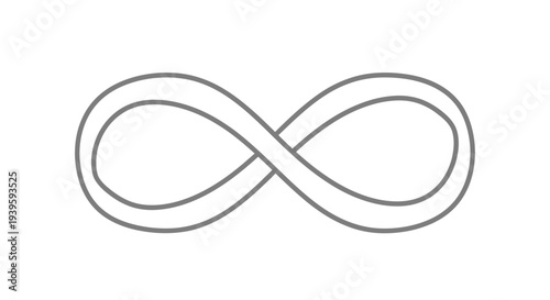 Infinity symbol sign icon shape.