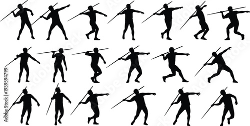 Black silhouette collection of classic furniture including armchair bed table and lamps with modern 