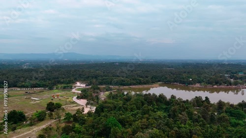 Creative sculpture park tourist attraction Chiang Mai Thailand landscape Asia