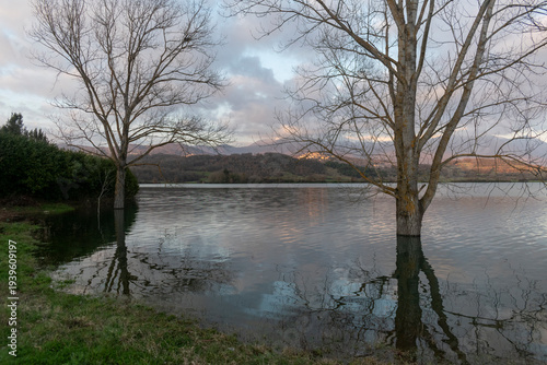 Fiuggi - Frosinone - Lazio - Italia. Lago di Canterno
