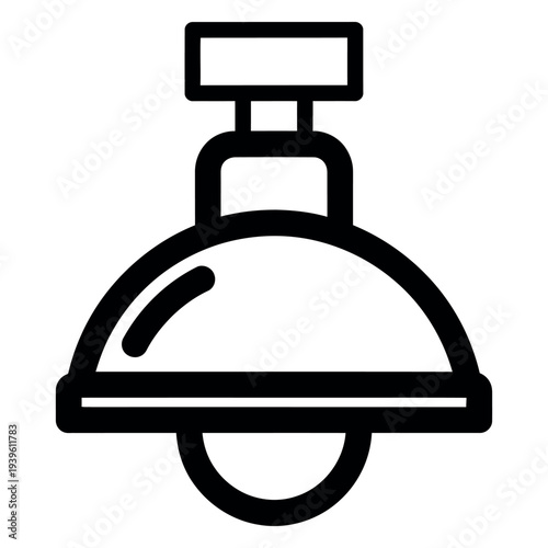 Black and white of a covered serving dish covered dish bell cover restaurant food black and white line flat simple kitchen service food service