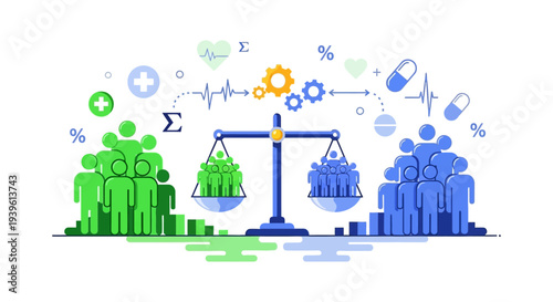 Health and Social Equity: Balancing Population Demographics, Medical Care, and Statistical Outcomes