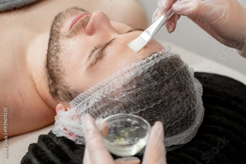 Obraz na plátně Facial skin care