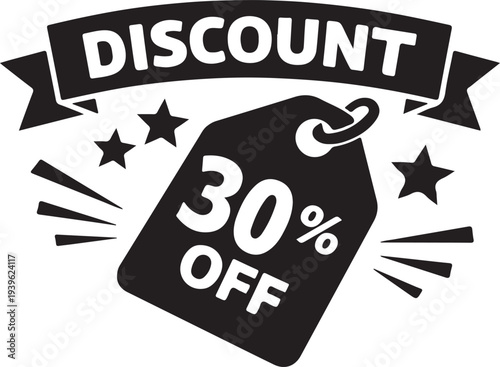 Set of red business sale labels and discount tags featuring vector icons, shop stickers, and buy offer badges in a new price design illustration