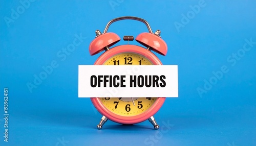 Office hours schedule