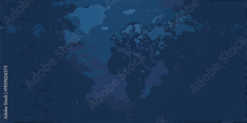 Abstract dark blue background with irregular shapes and gradients