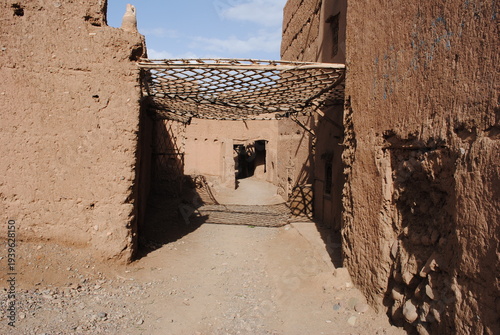 View to Ouarzazate old city aka kasbah and Crane nest, Morocco