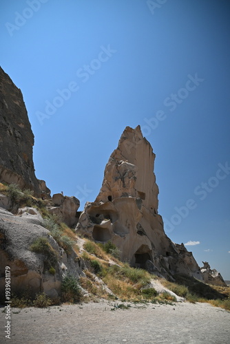 Scenic travel landscape in Turkey
