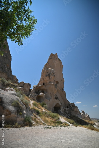 Scenic travel landscape in Turkey