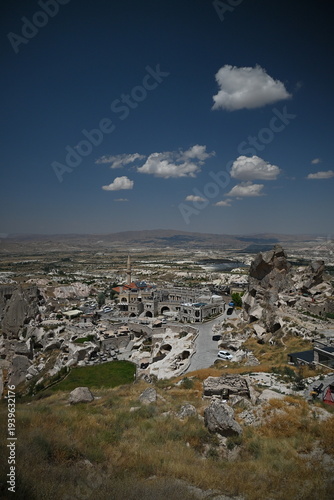 Scenic travel landscape in Turkey