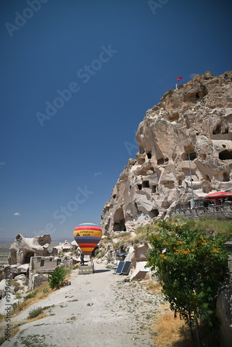 Scenic travel landscape in Turkey