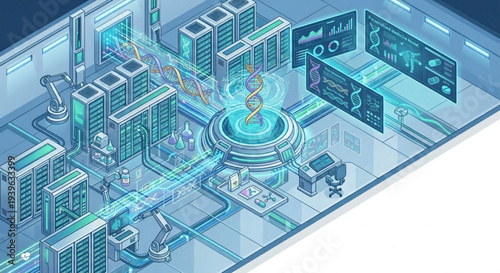 Isometric AI server generating personalized medicine treatments