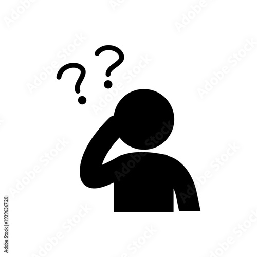 疑問を感じている人のアイコン