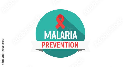 Malaria Prevention Awareness Logo Design.