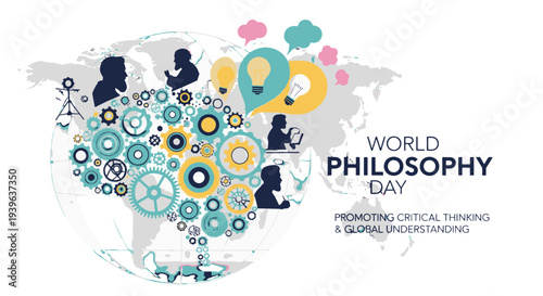 World Philosophy Day promoting critical thinking and global understanding.
