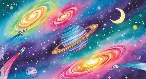 Vibrant Galaxy Formation with Planets and Stars.