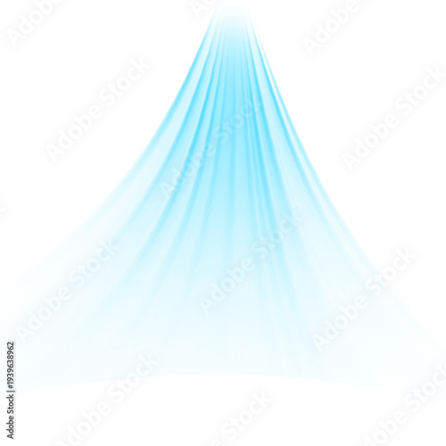 Blue Air Conditioner wind flow, wind blowing PNG