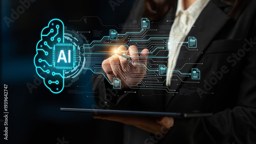 Canvastavla Artificial intelligence using AI neural processing and circuit to transform AI data into actionable output by smart automated AI reasoning science