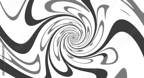 Abstract Swirling Vortex Hypnosis Pattern