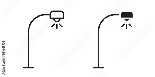 Street light icon. Perfect for app and web interfaces, marketing, etc.