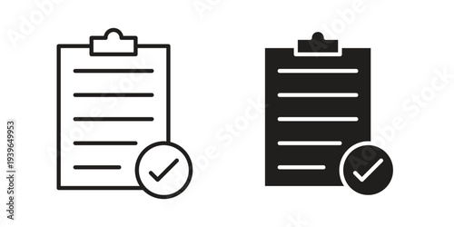 Summary icon. Perfect for app and web interfaces, marketing, etc.